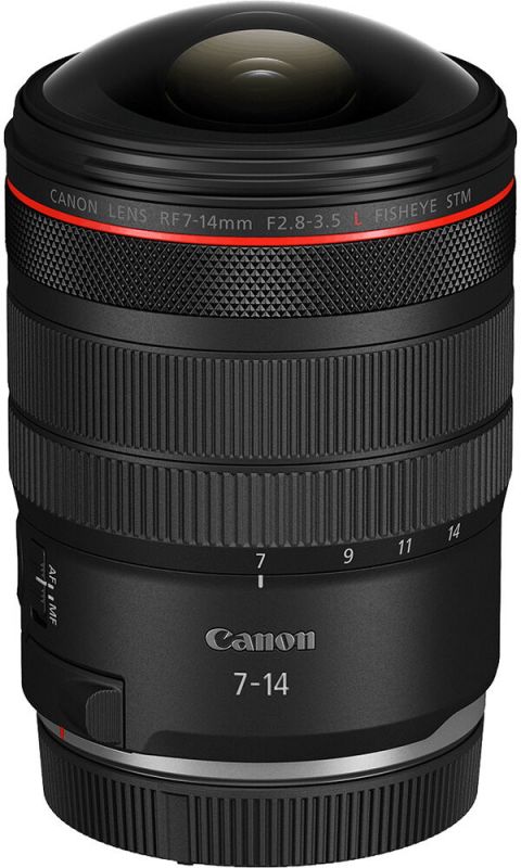 Об'єктив Canon RF 7-14mm f/2.8-3.5 L Fisheye STM