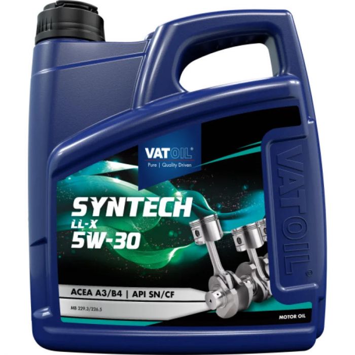 Олива моторна VATOIL SynTech LL-X 5W-30 4л (10-4 LL-X) (50425)