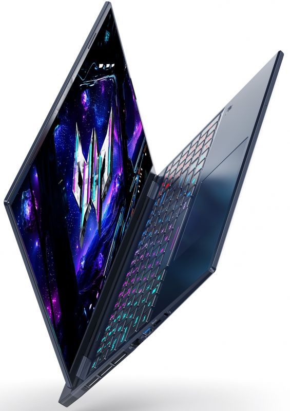 Ноутбук Acer Predator Helios Neo 16S PHN16S-I51 16" OLED, Intel U9-386H, 64GB, F2TB, NVD5060-8, Lin, чорний