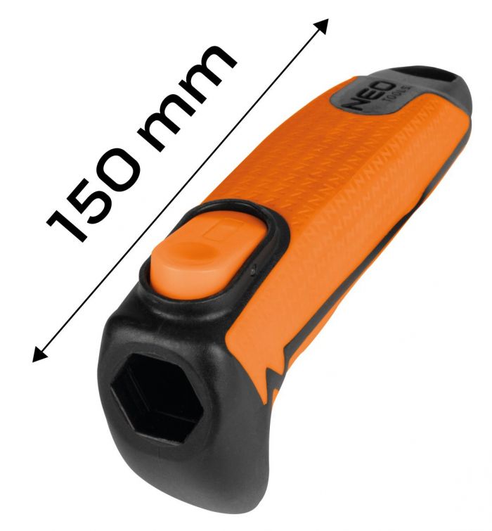 Держак короткий Neo Tools, 150мм, система NEO Click, пластик