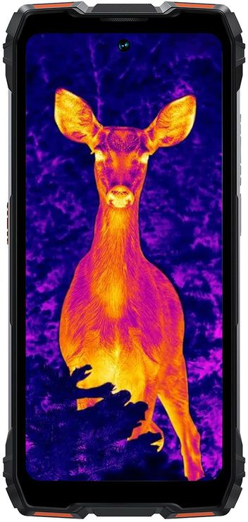 Смартфон Blackview ROCK 3 6.78' 8/256ГБ, 2SIM, 10000мА•год, чорний UA (з тепловізором)