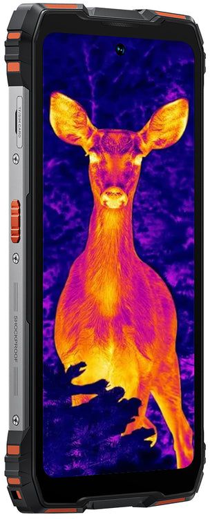 Смартфон Blackview ROCK 3 6.78' 8/256ГБ, 2SIM, 10000мА•год, чорний UA (з тепловізором)