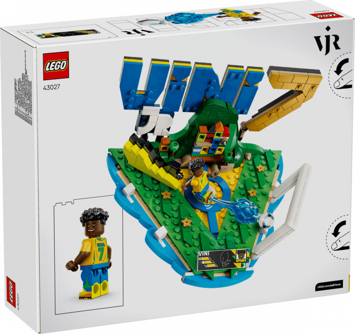 Конструктор LEGO Editions Football Вінісіус Жуніор — найкращі моменти футбольних матчів