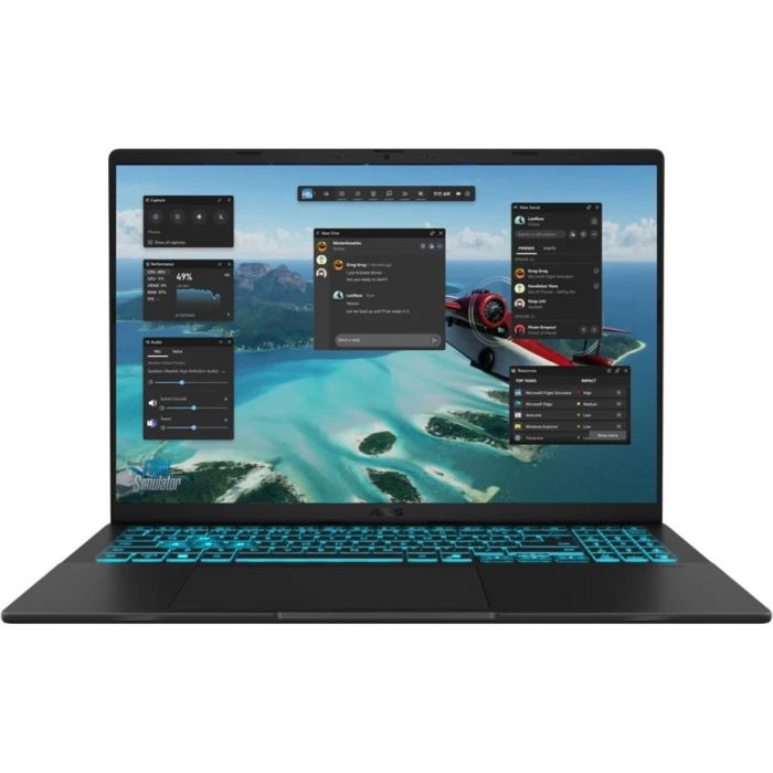 Ноутбук ASUS Vivobook V16 V3607VM-RP014 16" WUXGA, Intel 5 210H, 16GB, F1TB, NVD5060-8, NoOS, Чорний