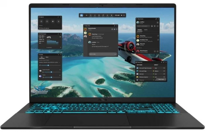 Ноутбук ASUS Vivobook V16 V3607VM-RP014 16" WUXGA, Intel 5 210H, 16GB, F1TB, NVD5060-8, NoOS, Чорний