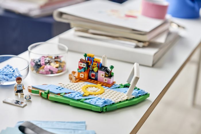 Конструктор LEGO Editions Football Ліонель Мессі — найкращі моменти футбольних матчів