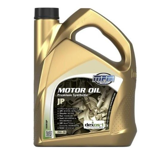 Олива моторна MPM Premium Synthetic JP 0W-20 5л (05005JP)