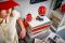 Конструктор LEGO Editions Formula 1 Шолом Шарля Леклера з команди Scuderia Ferrari HP