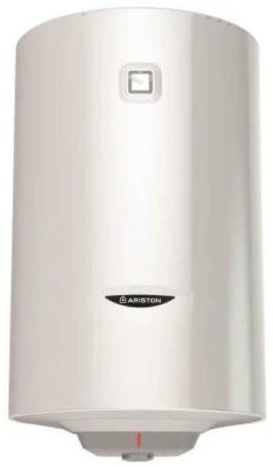 Водонагрівач електр. Ariston PRO1 R 80 V 1,8K PL EU круглий 80л, 1,8кВт, мех. кер-ння, С, Італія, білий