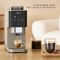 Кавомашина Krups Coffee Crush, 1.8л, зерно, ОLED дисплей, авторецептів - 2, метал, чорно-бежевий