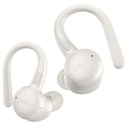 Навушники TWS Belkin Soundform ActiveFit True Wireless, кремовий