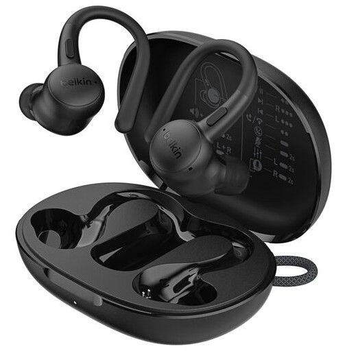 Навушники TWS Belkin Soundform ActiveFit True Wireless, чорний