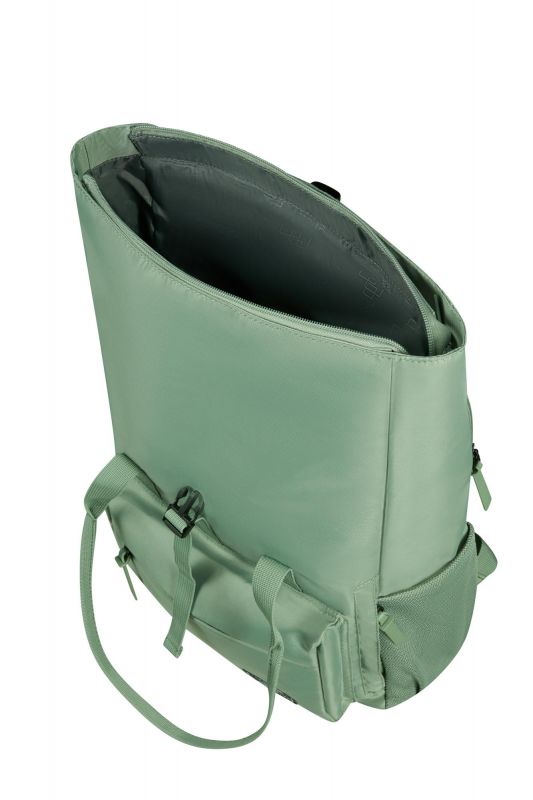 Рюкзак жіночий для ноутбука 15.6", American Tourister, Urban Groove tote backpack UG25, поліестер, 20.5л, зелений