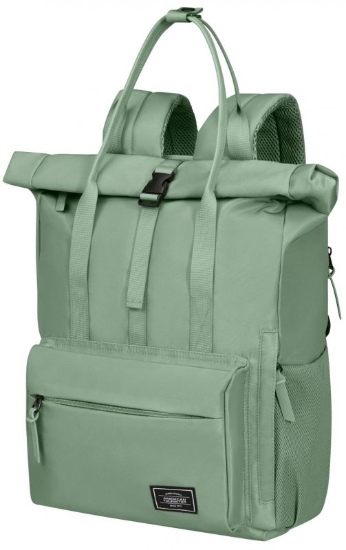 Рюкзак жіночий для ноутбука 15.6", American Tourister, Urban Groove tote backpack UG25, поліестер, 20.5л, зелений