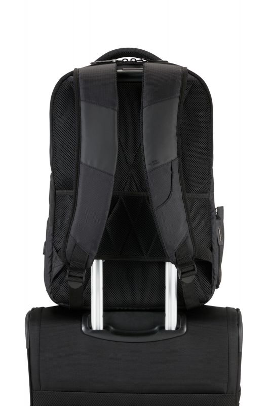 Рюкзак для ноутбука 15.6" American Tourister, Urban Groove UG11 tech backpack, поліестер, 23л, чорний