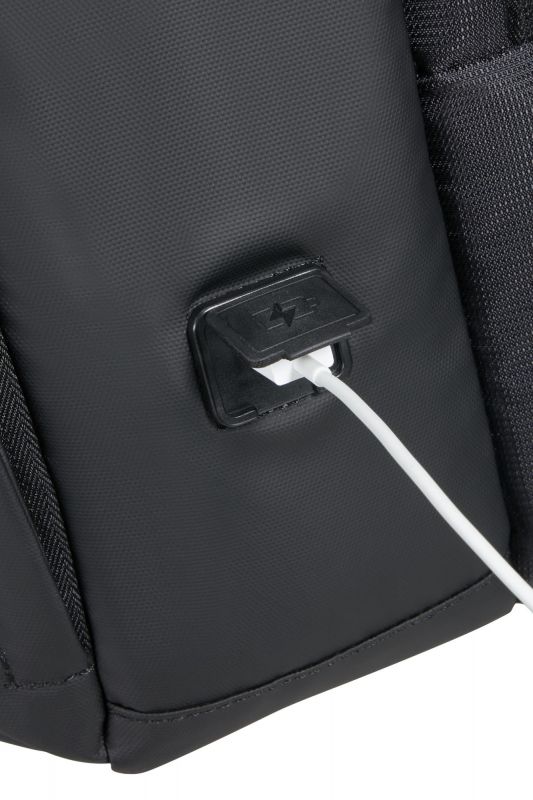 Рюкзак для ноутбука 15.6" American Tourister, Urban Groove UG11 tech backpack, поліестер, 23л, чорний
