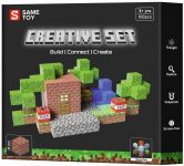 Конструктор магнітний Same Toy Creative Set Vault 100ел