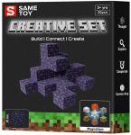 Конструктор магнітний Same Toy Creative Set Obsidian 20ел