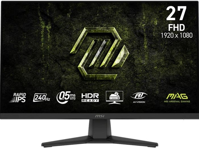 Монітор MSI 27" MAG 272F-X24 2xHDMI, DP, Audio, IPS, 240Hz, 0.5ms, sRGB 122%, FreeSync