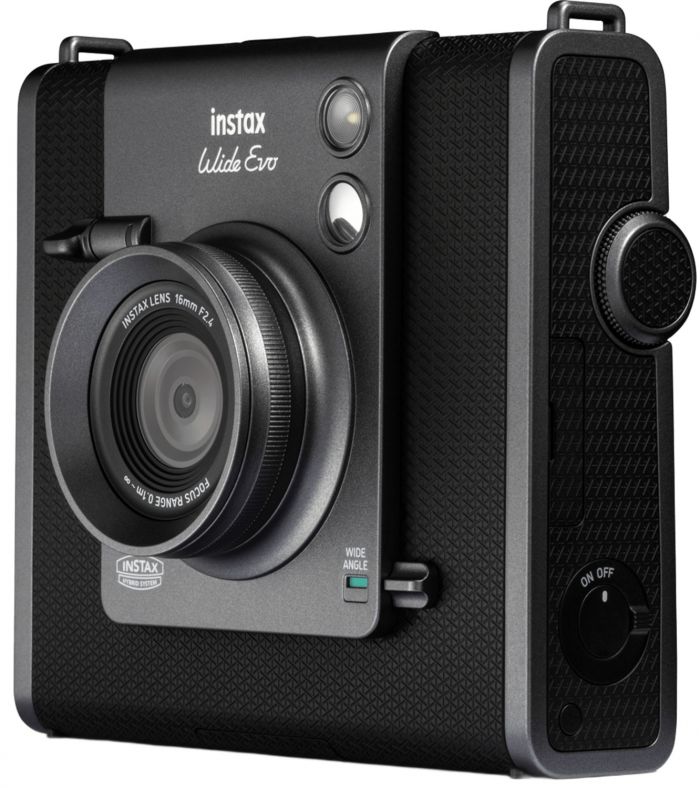 Фотокамера миттєвого друку Fujifilm Instax Wide Evo Black