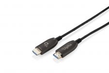 Кабель DIGITUS HDMI UHD 8K, AOC hybrid-fiber, type A M/M, 50м, чорний