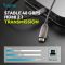 Кабель DIGITUS HDMI UHD 8K, AOC hybrid-fiber, type A M/M, 40м, чорний
