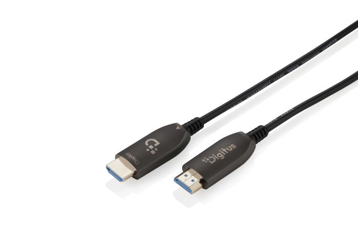 Кабель DIGITUS HDMI UHD 8K, AOC hybrid-fiber, type A M/M, 40м, чорний