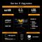 Монітор Asus 34" TUF Gaming VG34WQL5A 2xHDMI, 2xDP, 4xUSB, MM, VA, 3440x1440, 21:9, 165Hz, 1ms, sRGB 120%, CURVED, AdaptiveSync, HAS, HDR400