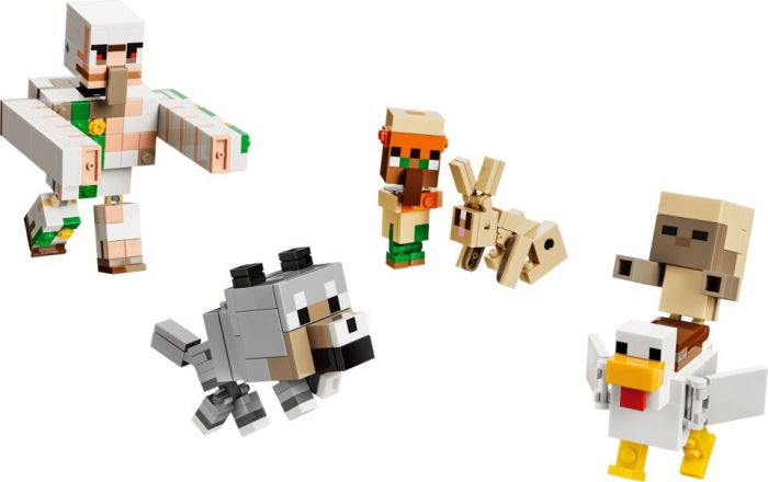 Конструктор LEGO Minecraft Курячий Жокей: атака в пустелі