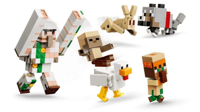 Конструктор LEGO Minecraft Курячий Жокей: атака в пустелі