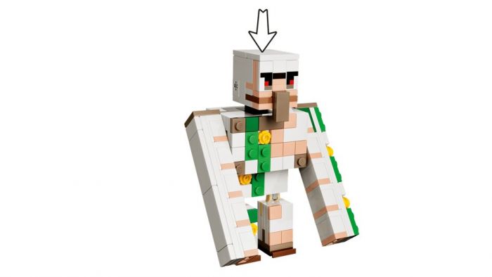 Конструктор LEGO Minecraft Курячий Жокей: атака в пустелі