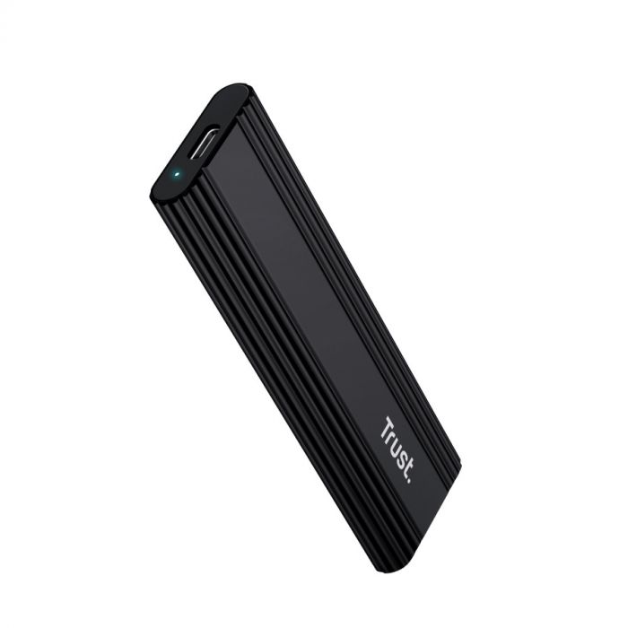 Корпус для SSD Trust Type-C/M.2, чорний