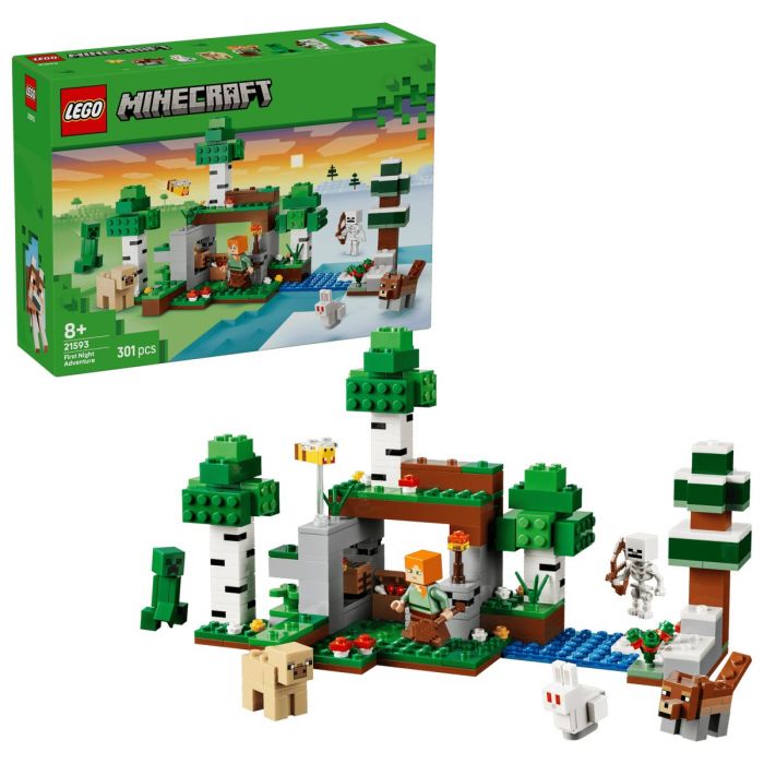 Конструктор LEGO Minecraft Пригода першої ночі