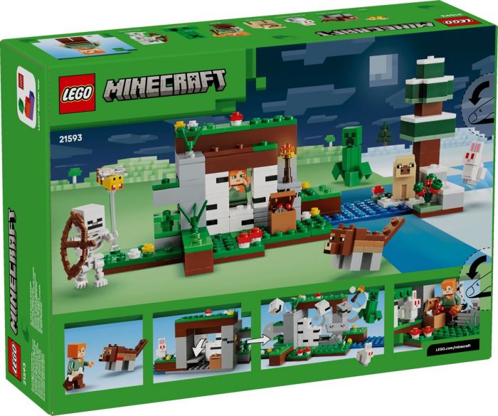 Конструктор LEGO Minecraft Пригода першої ночі