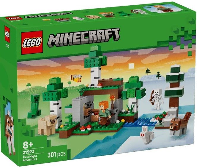Конструктор LEGO Minecraft Пригода першої ночі
