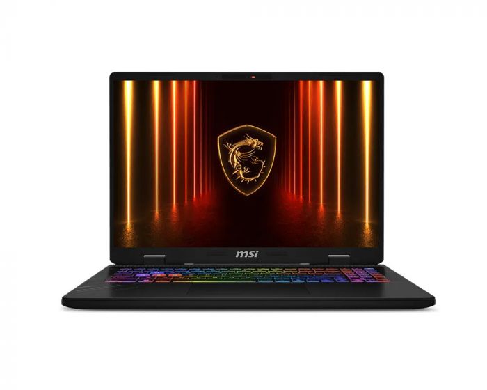 Ноутбук MSI Crosshair 16 HX AI D2XWFKG-275XUA 16 QHD+, Intel U7-255HX, 32GB, F1TB, NVD5060-8, DOS, чорний