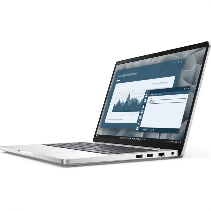 Ноутбук Dell Pro 14 14" FHD+ IPS AG, AMD R5-220, 16GB, F512GB, UMA, Win11P, сріблястий, US клавіатура