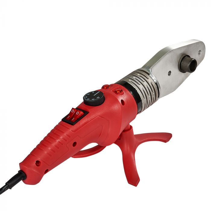 Паяльник для пластикових труб Vitals LP 6150CC dual 750/1500Вт 0-300°C насадки 20; 25; 32; 40; 50; 63мм кейс