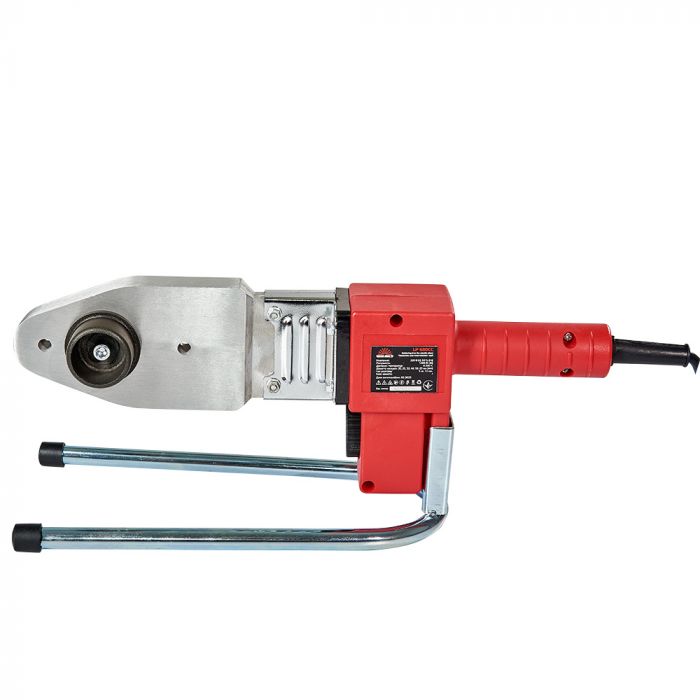 Паяльник для пластикових труб Vitals LP 680CC 2000Вт 0-300°C насадки 20; 25; 32; 40; 50; 63мм кейс