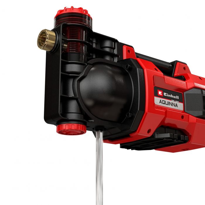 Насос відцентровий акумуляторний Einhell Professional AQUINNA 18/30 F LED, 18В, 3000л/год, вис. 28м, глиб. 6м, режими ECO/BOOST, 3.9кг
