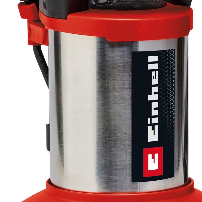 Насос дренажний Einhell Flutset GE-DP 7535 N LL ECO 750Вт, 18500л/год, вис. 9м, глиб. 7м, нержавіюча сталь, 5.7кг