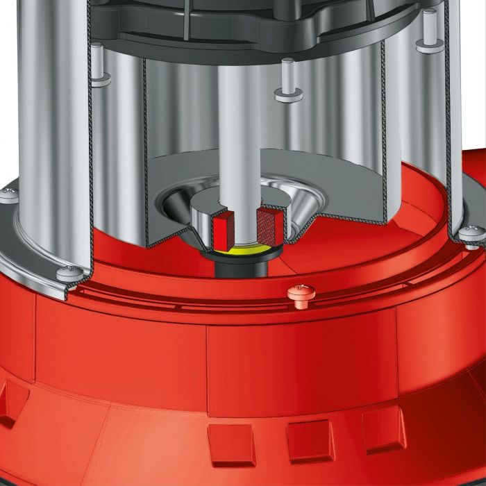 Насос дренажний Einhell Flutset GE-DP 7535 N LL ECO 750Вт, 18500л/год, вис. 9м, глиб. 7м, нержавіюча сталь, 5.7кг