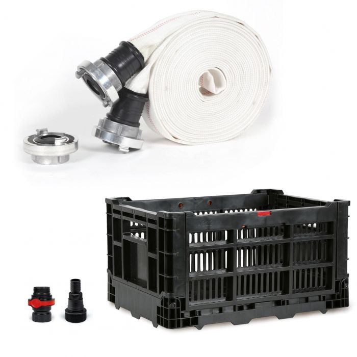 Насос дренажний Einhell Flutset GE-DP 7535 N LL ECO 750Вт, 18500л/год, вис. 9м, глиб. 7м, нержавіюча сталь, 5.7кг
