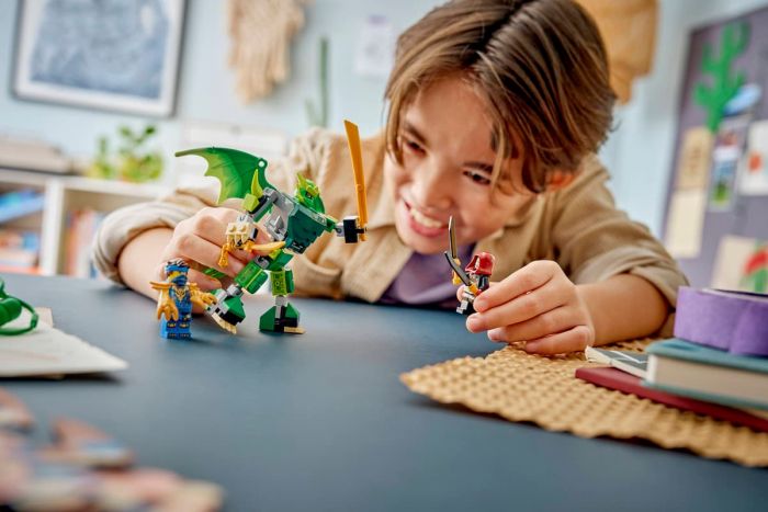 Конструктор LEGO Ninjago Бойовий набір робота Дракона Ллойда
