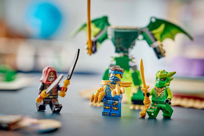 Конструктор LEGO Ninjago Бойовий набір робота Дракона Ллойда