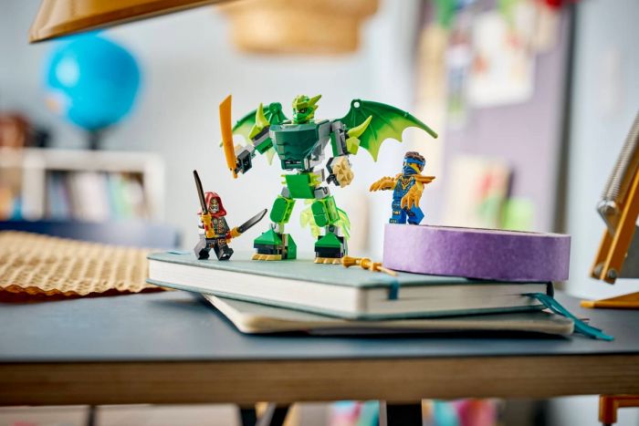 Конструктор LEGO Ninjago Бойовий набір робота Дракона Ллойда