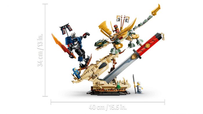 Конструктор LEGO Ninjago Битва біля черепа Дракона з мечем