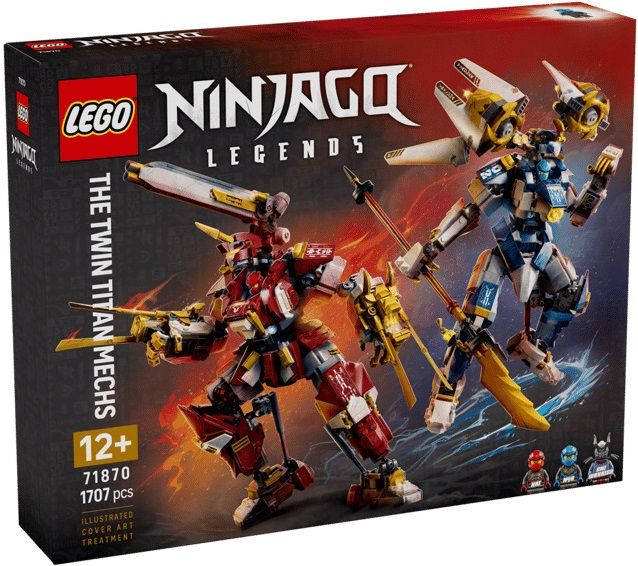 Конструктор LEGO Ninjago  Близнюки роботи-Титани