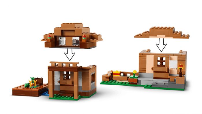 Конструктор LEGO Minecraft Напад викликача на село