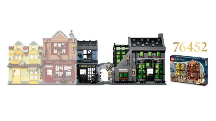 Конструктор LEGO Harry Potter Магазини для чарівників на Алеї Ноктерн